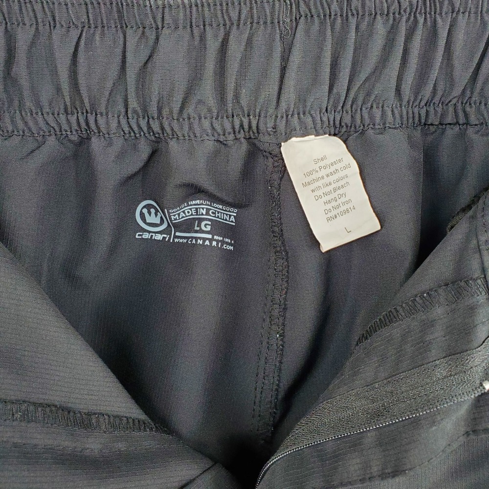 Canari Cycling Shorts Mens Large Black MTB - Picture 4 of 9